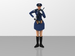 PLA Women Soldier - Airforce Guard of Honor 1/20