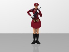 PLA Women Soldier - Militia Guard of Honor 1/20