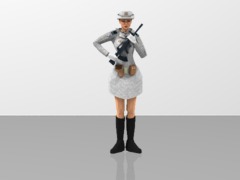 PLA Women Soldier - Navy Guard of Honor 1/20