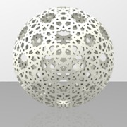 Star Weave Mesh Sphere