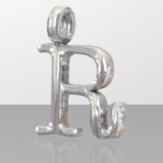 R Letter Pendant