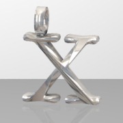 X Letter Pendant