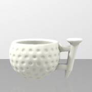 Espresso Cup Golf Ball Style