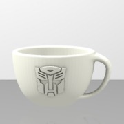 Transformer Autobot Logo Style Espresso Mini Cup