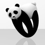 Faby Panda ring - 50