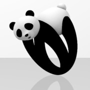 Faby Panda ring - 52