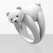 Faby Bear ring - 52