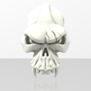 Evil Monkey Skulls Chit