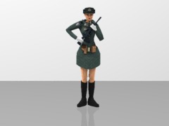 PLA Women Soldier - Army Guard of Honor 1/20