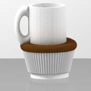 coffee and cake cup