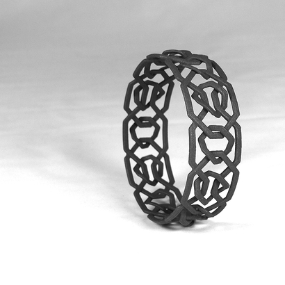 Interlaced Pattern Bangle