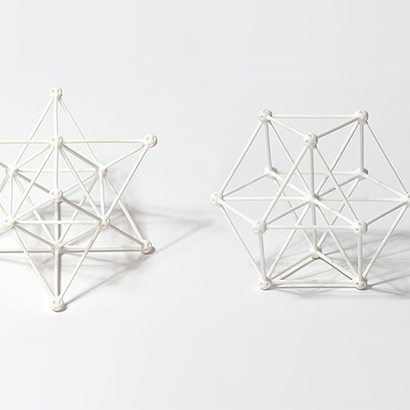 SANKAKKEI Star Tetrahedron double-pack #White #M-size