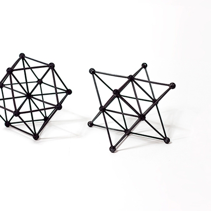 SANKAKKEI Star Tetrahedron double-pack #Black #M-size