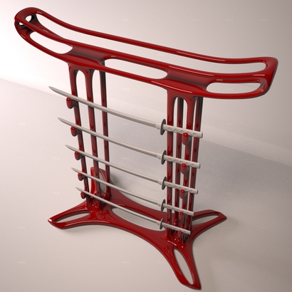 Cocktail Katana Rack