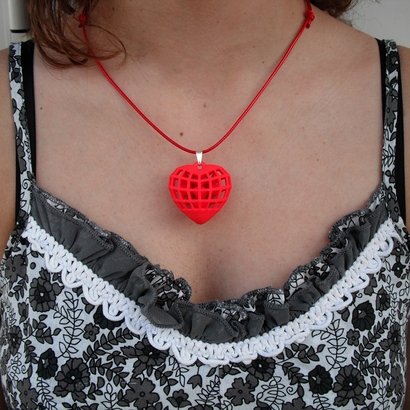 Pendant "Hearts in Heart"