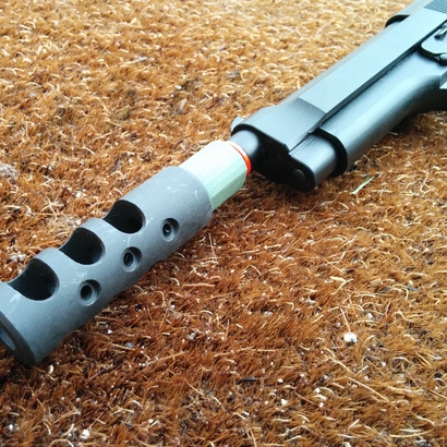 AR15 Muzzle to Airsoft Barrel Adapter