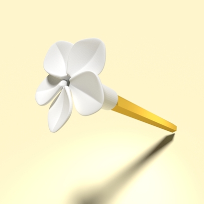 Plumeria (Pen Cap)