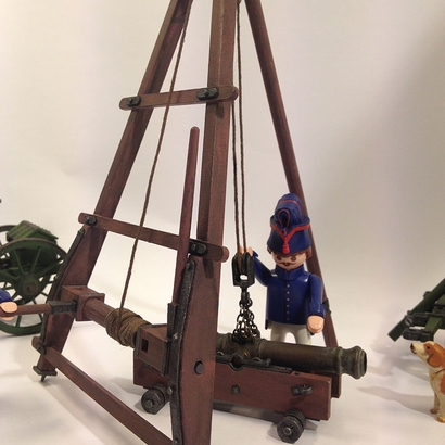 Chévre d'artillerie Gribeauval Playmobil