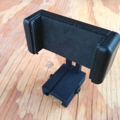 Mobile Phone Tripod Adapter Picatinny Mount