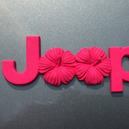 Island Flowers Emblem (JK OEM)