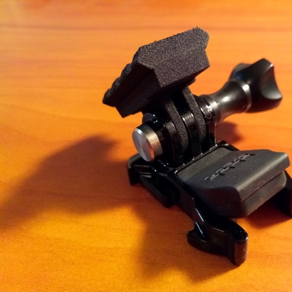 Picatinny Rail to GoPro Mount Adapter (Forward Tilting)