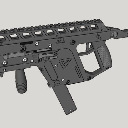 Full Length Top Rail Riser for Kriss Vector